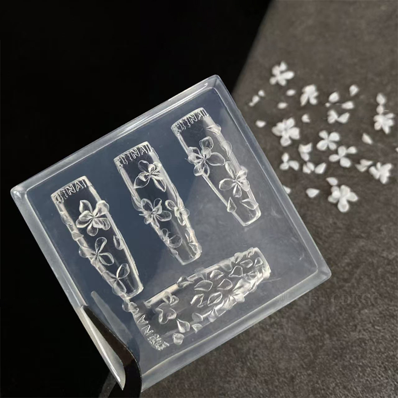 Resin Art Templates Free - Molde de Unhas 3D em Silicone