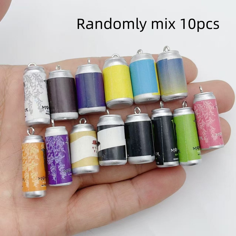 Resin Art Diy Kit - 10 Peças Mini Pingentes de Resina
