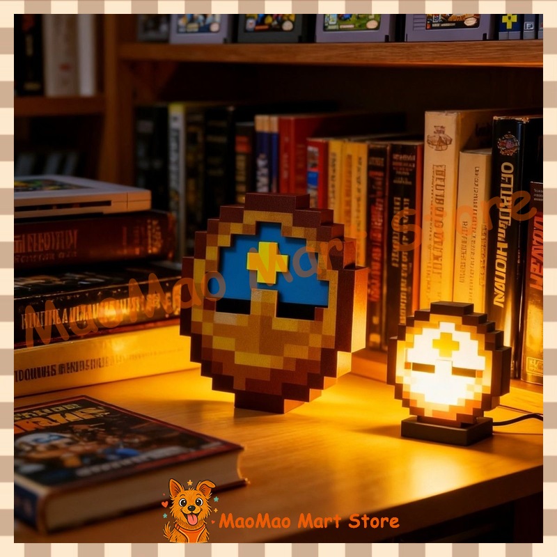 Resin Art Wall Clock - Chique retro pixel art estilo sol