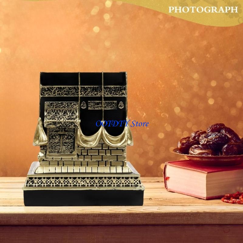 Resin Art For Anniversary Gift - 367A Kaba Islâmico Réplica Modelo Ramadãs