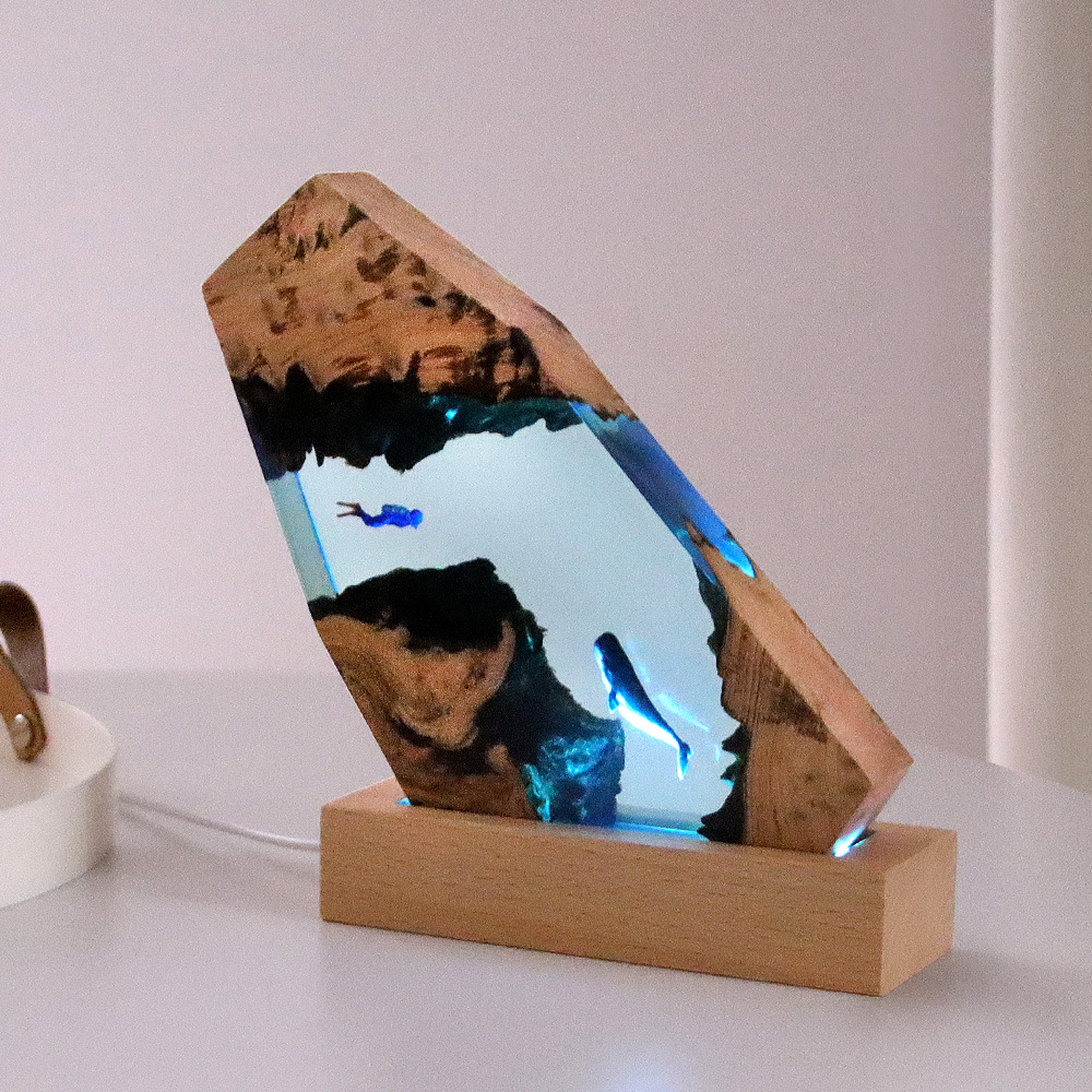 Resin Art For Anniversary Gift - Nova Decoração de Mesa para Casa