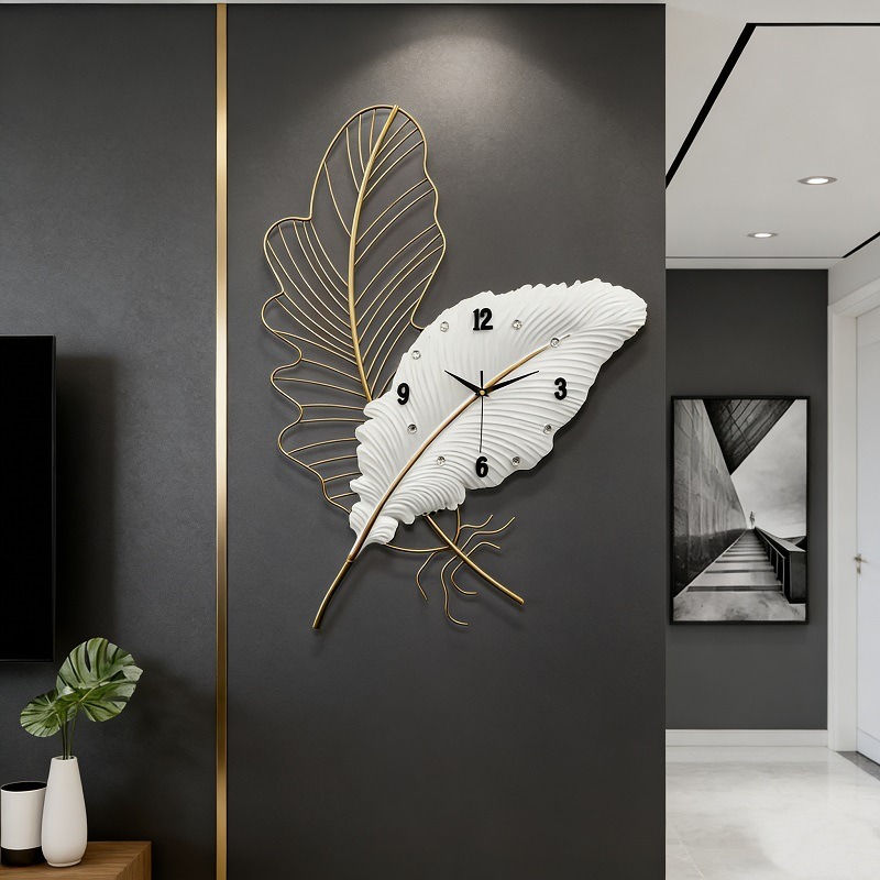 Resin Art Wall Clock - Relógio de Parede Moderno com Design