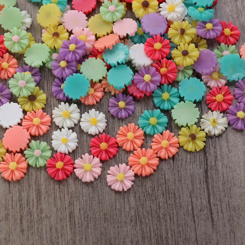 Resin Art Diy - 200 Peças de Cabochões de Resina