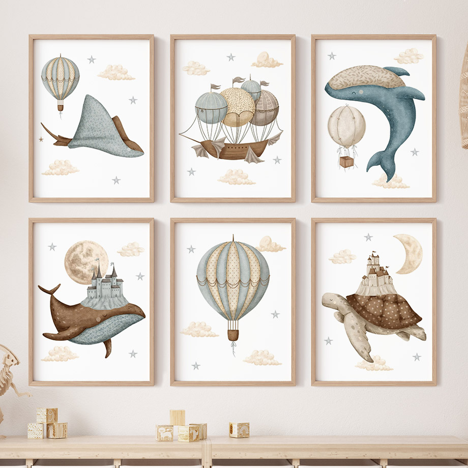 Resin Art Baby - Pôsteres de Arte Nórdica para Quarto