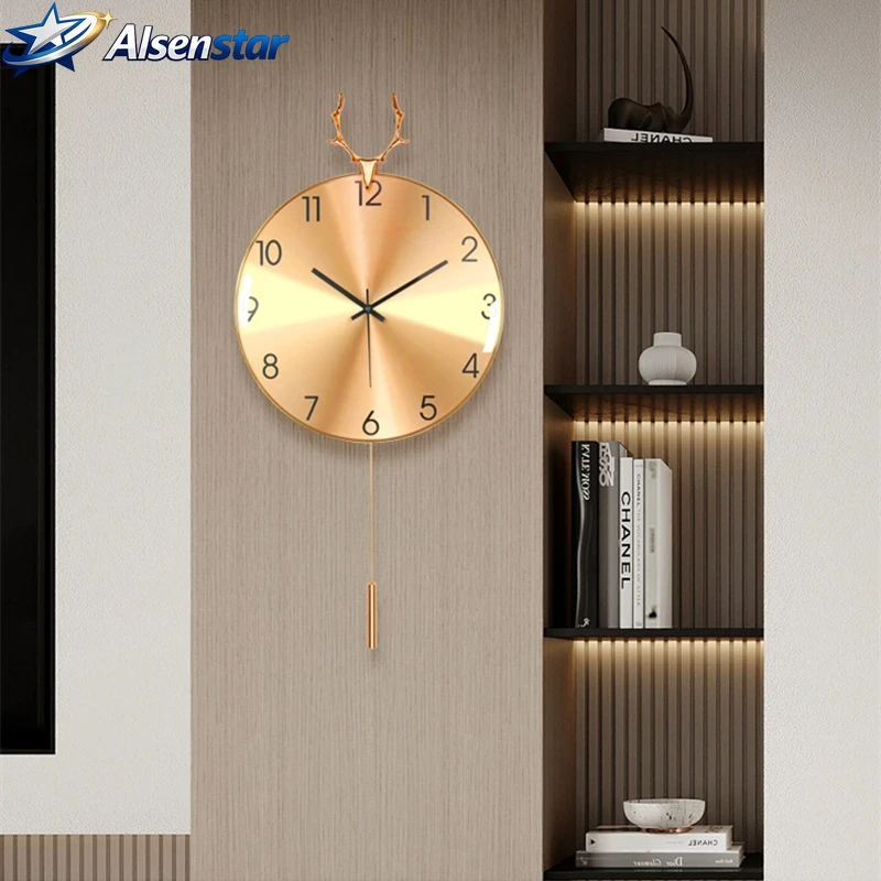 Relógio de Parede Nórdico de L - Resin Art Wall Clock avaliação e preço