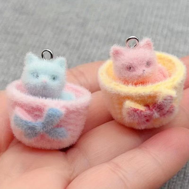4 peças de pingente de gato em - Resin Art Diy Kit avaliação e preço