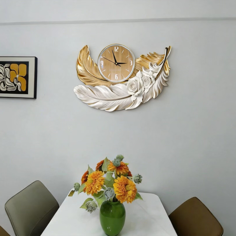 Relógio de Parede de Luxo com  - Resin Art Wall Clock avaliação e preço