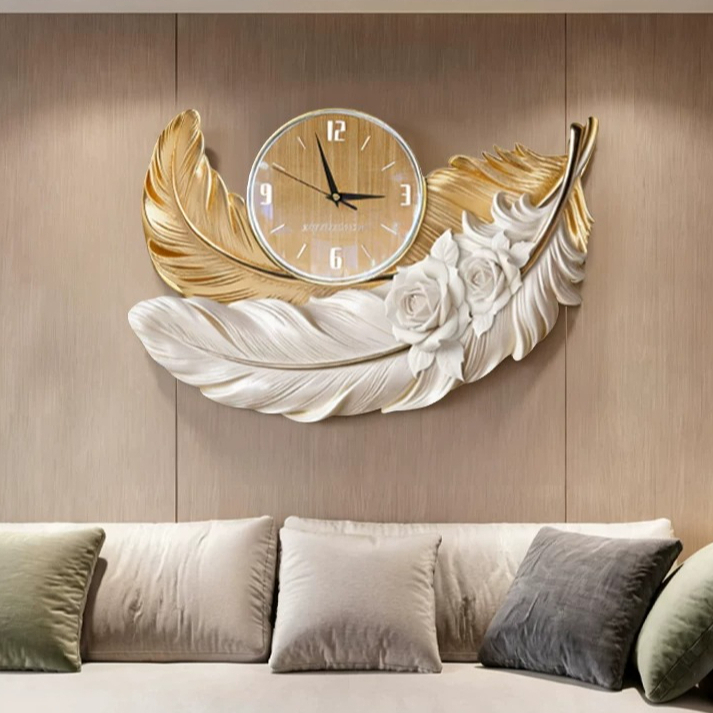 Relógio de Parede de Luxo com  - Resin Art Wall Clock avaliação e preço