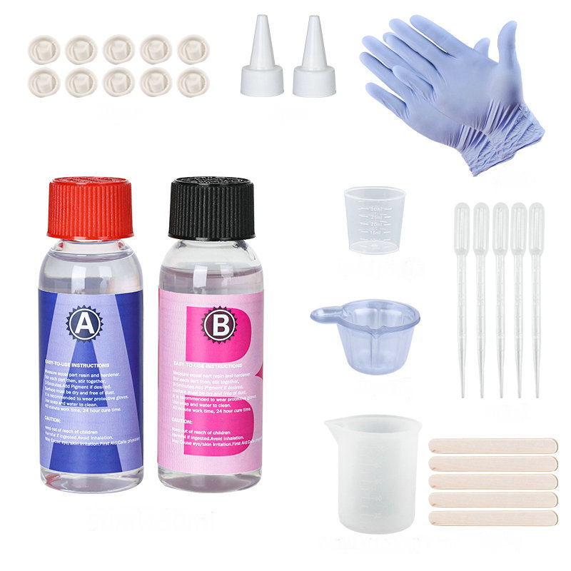 Kit de resina epóxi 100g, 1:1  - Resin Art Ratio avaliação e preço