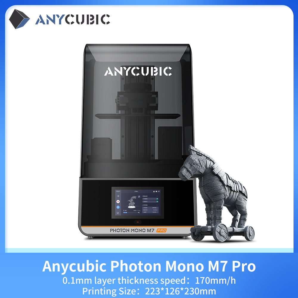 ANYCUBIC Photon Mono M7 Pro Re - Resin Art Pro avaliação e preço