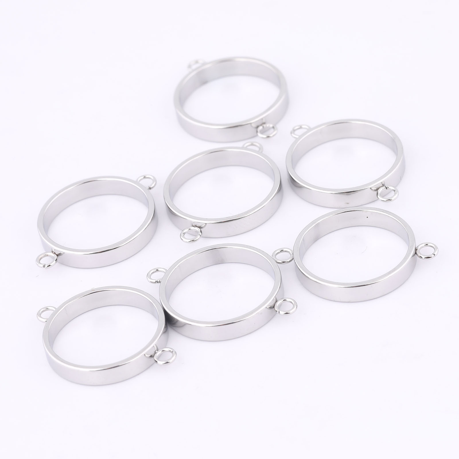 10 pçs de aço inoxidável 14mm  - Resin Art Diy Kit avaliação e preço