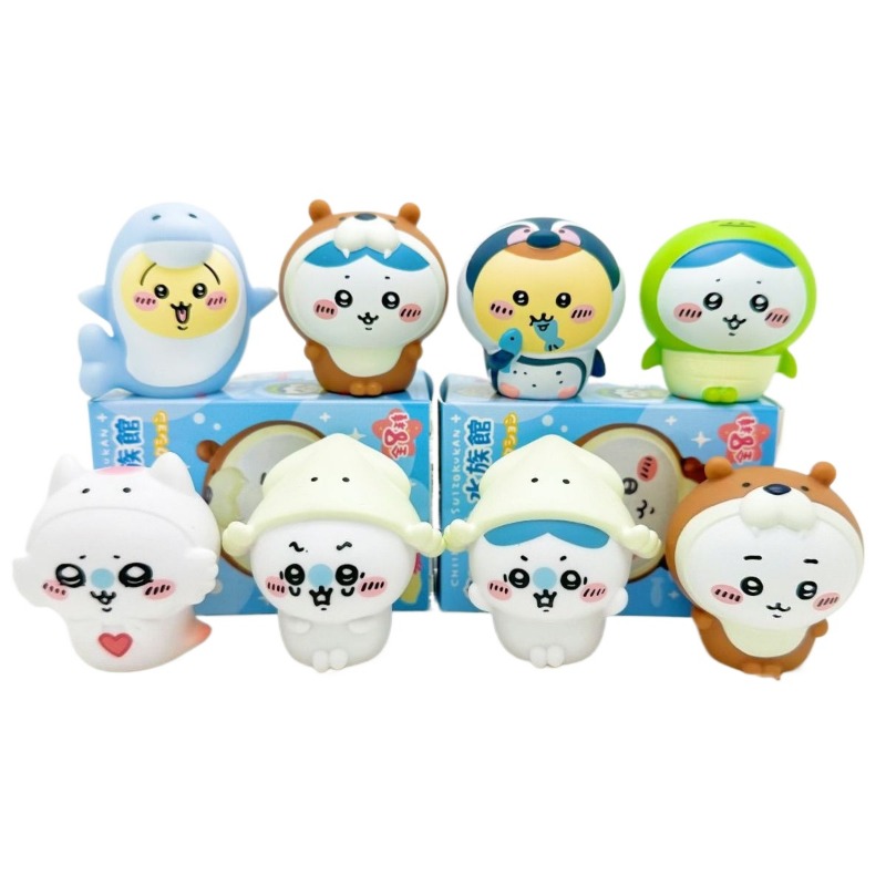 8 peças/caixa Figuras Kawaii C - Resin Art Case avaliação e preço