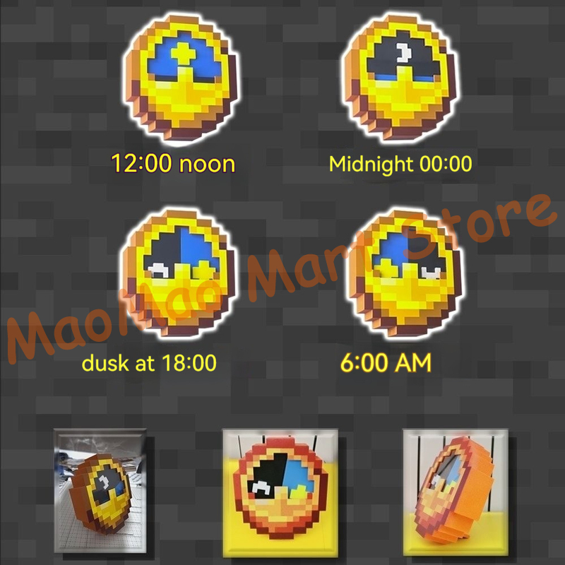 Chique retro pixel art estilo  - Resin Art Wall Clock avaliação e preço