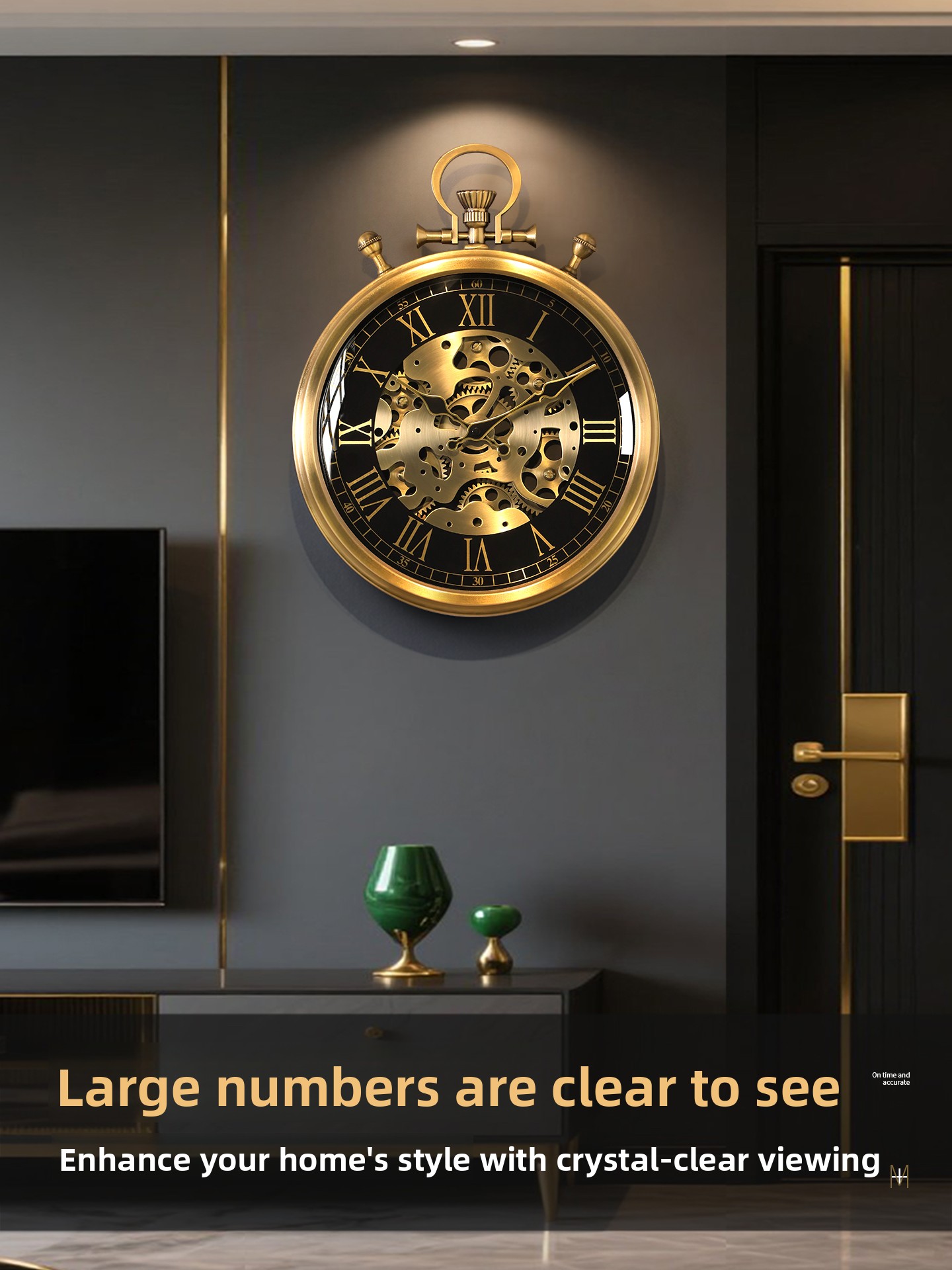 Relógio de Parede Vintage Indu - Resin Art Wall Clock avaliação e preço