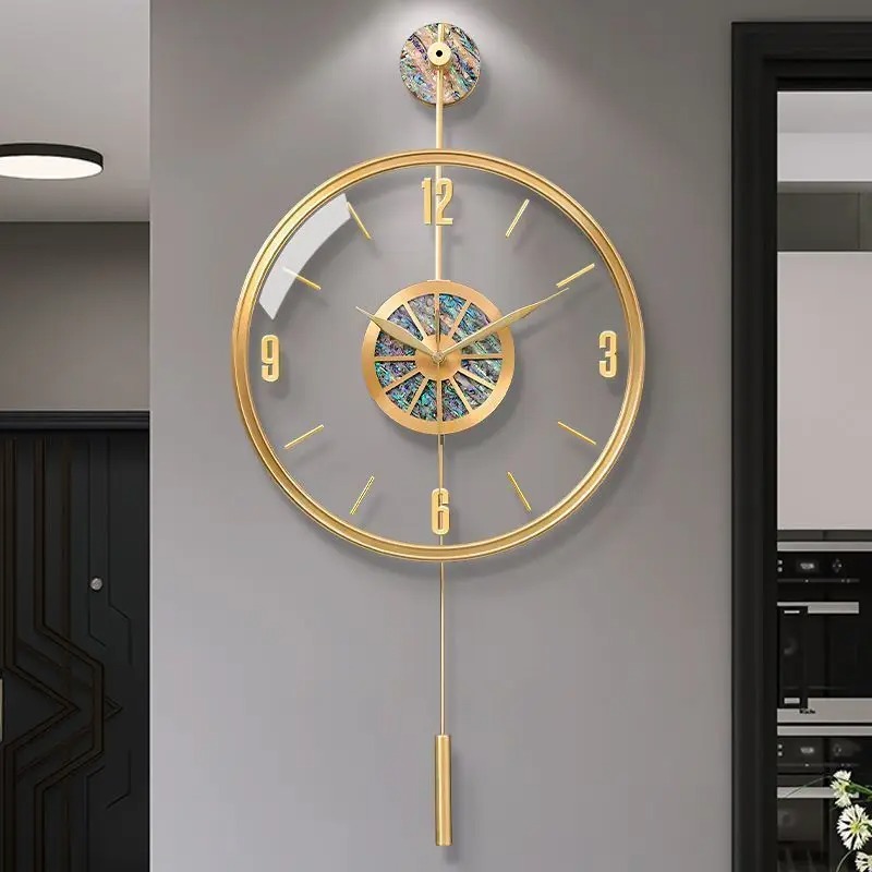 Liga concha relógio de parede  - Resin Art Wall Clock avaliação e preço