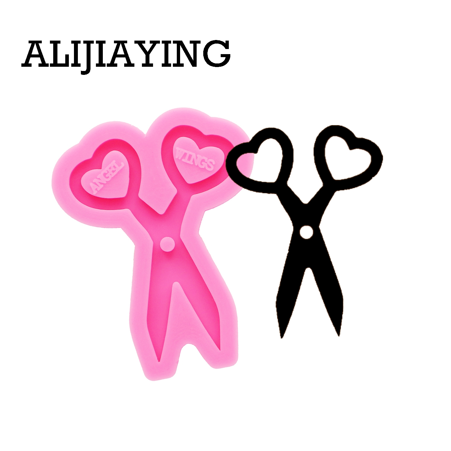 Mini Tesoura De Resina Epóxi M - Resin Art Design Keychain avaliação e preço