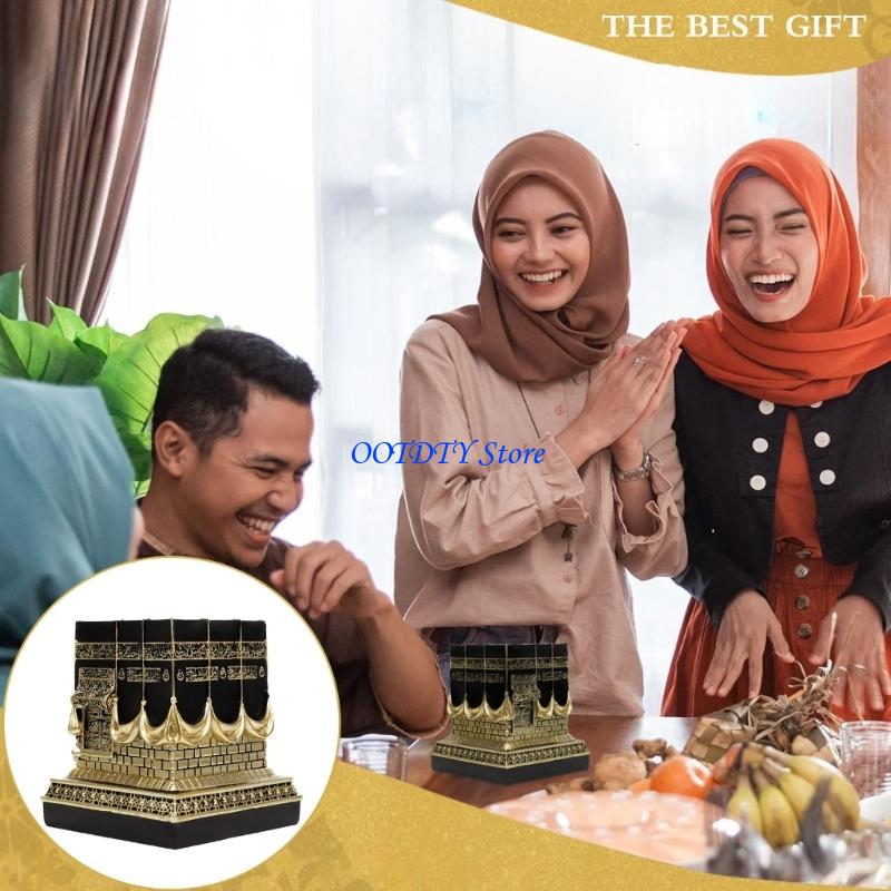 367A Kaba Islâmico Réplica Mod - Resin Art For Anniversary Gift avaliação e preço