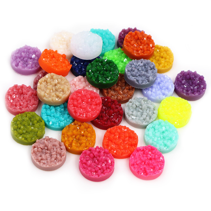 40 peças cabochões druzy de re - Resin Art Diy Kit avaliação e preço