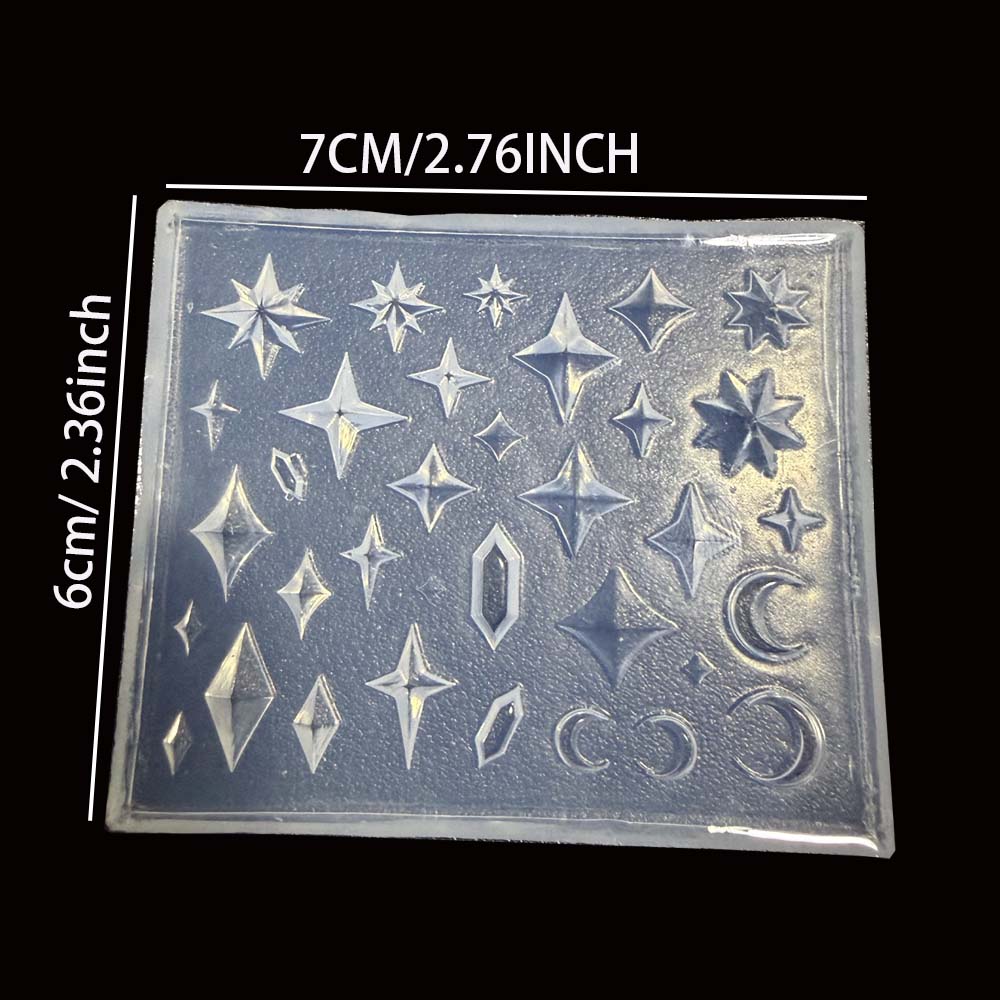 Molde de Silicone Estrela Cele - Resin Art Templates Free avaliação e preço