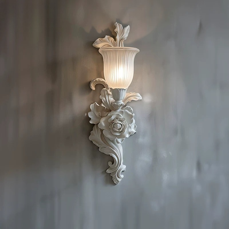 Luminária de parede francesa,  - Background Resin Art avaliação e preço