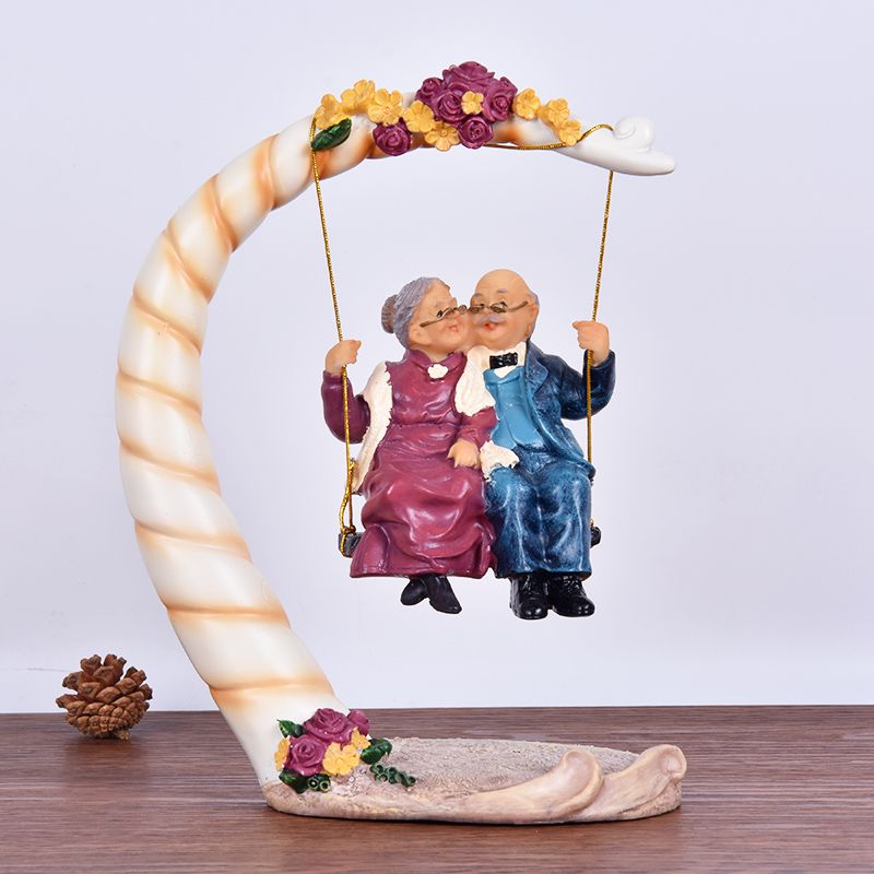 Estatuetas de Resina de Casal  - Resin Art For Anniversary Gift avaliação e preço