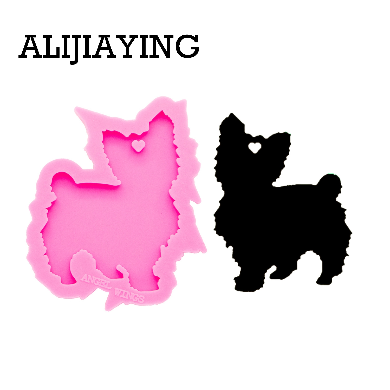 Dy0264-silicone molde com desi - Resin Art Design Keychain avaliação e preço