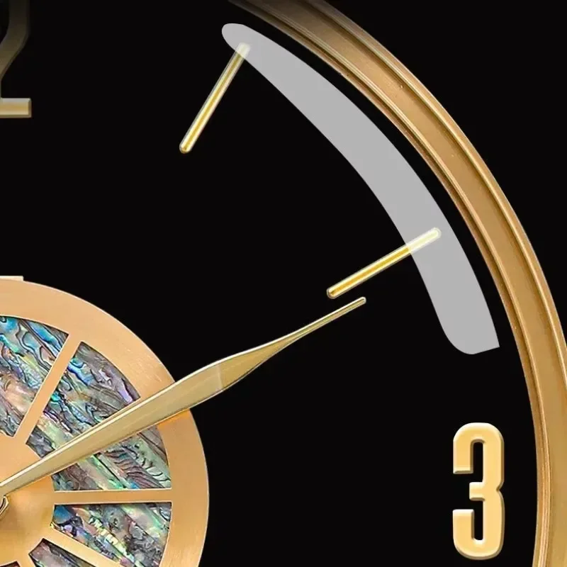 Relógios de Parede Modernos de - Resin Art Wall Clock avaliação e preço