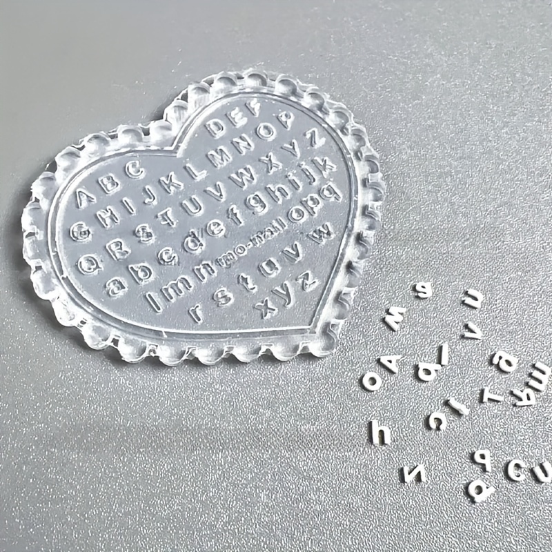 1 unidade de Molde de Letras p - Resin Art Templates Free avaliação e preço