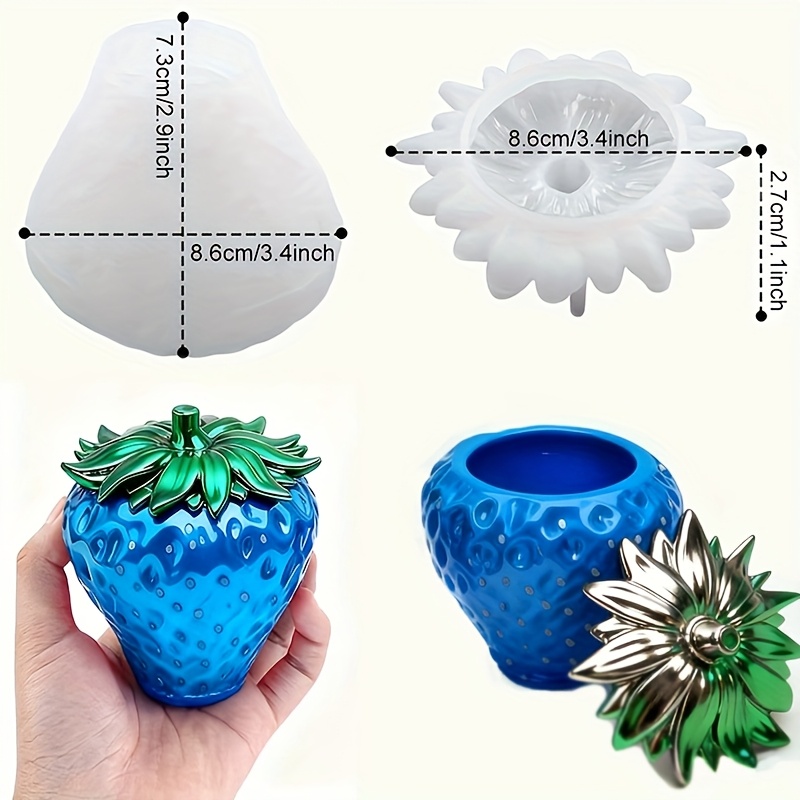1 Peça de Molde de Resina em F - Resin Art Case avaliação e preço