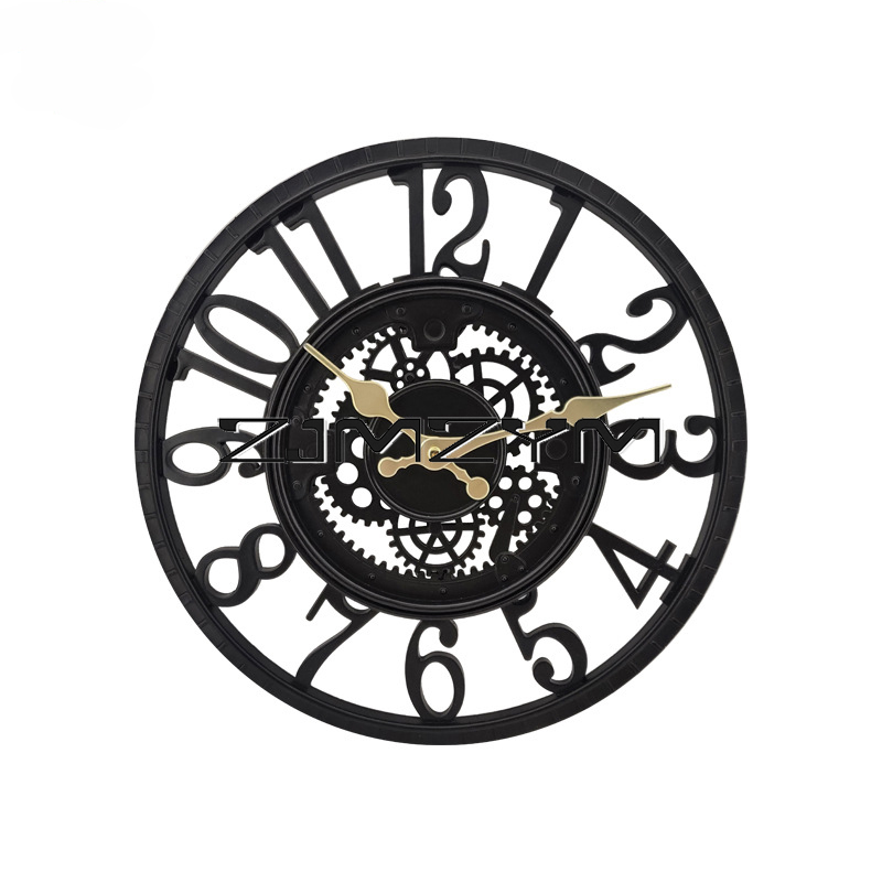12 Polegada interior/exterior  - Resin Art Wall Clock avaliação e preço