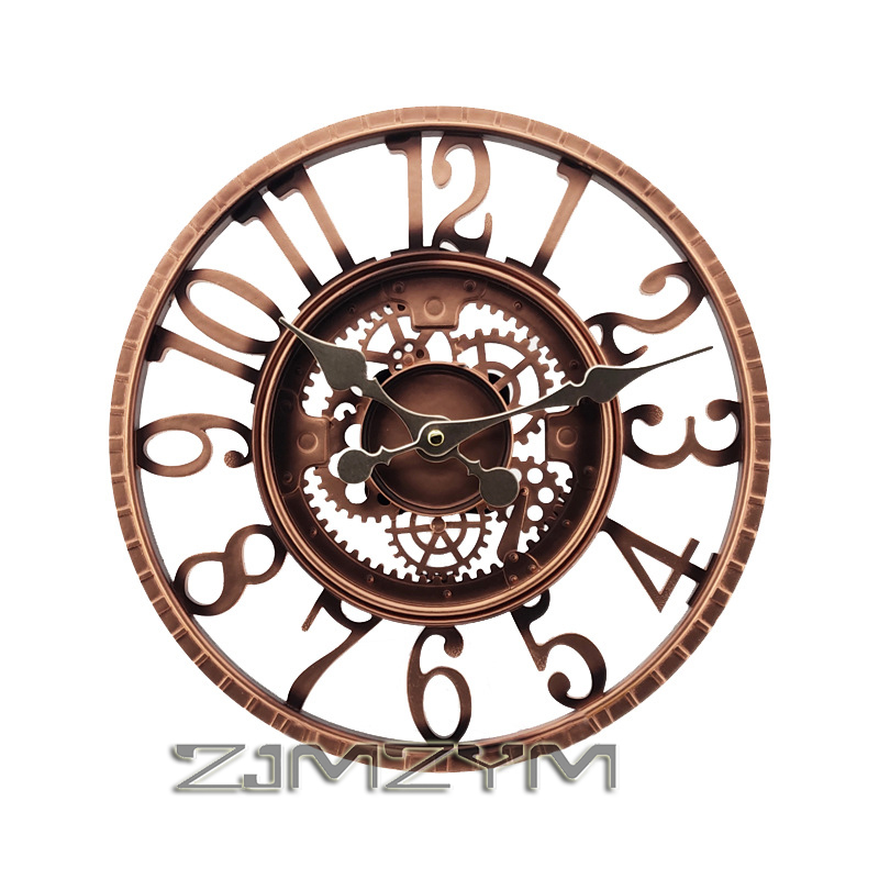 12 Polegada interior/exterior  - Resin Art Wall Clock avaliação e preço
