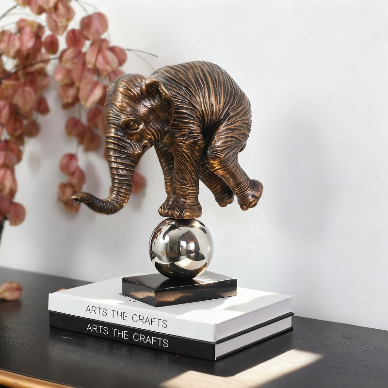 Estátua de Elefante Colorido e - Resin Art For Anniversary Gift avaliação e preço