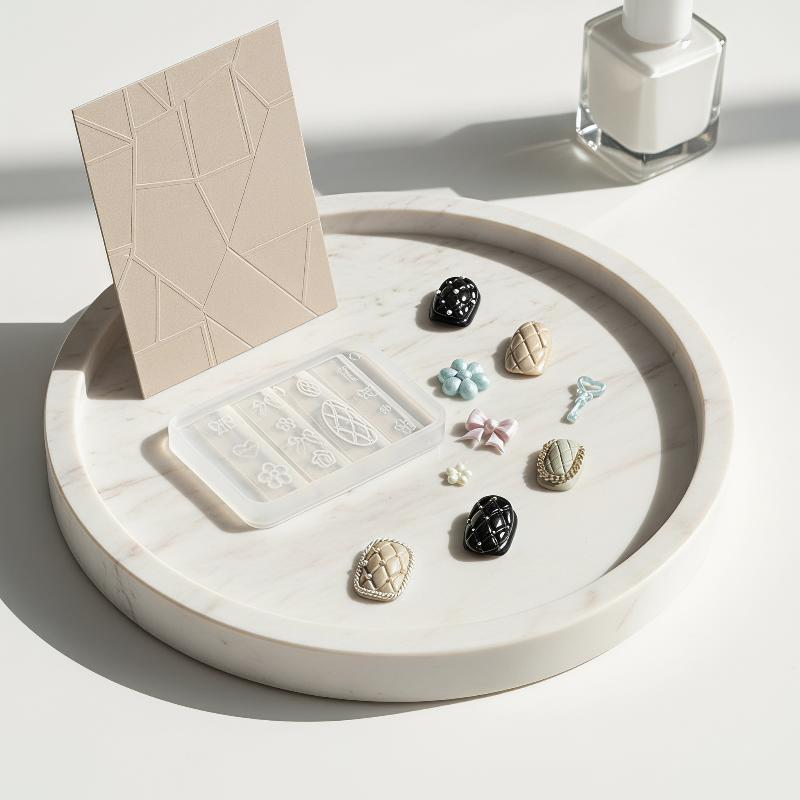Molde de Silicone para Arte de - Resin Art Templates Free avaliação e preço
