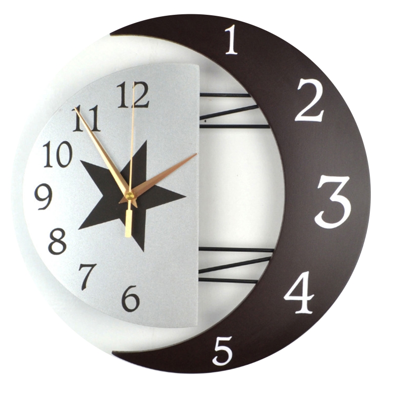 Relógio parede mudo moderno mo - Resin Art Wall Clock avaliação e preço