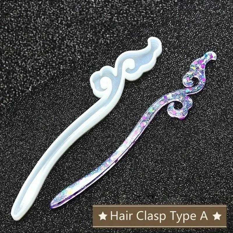 Novo transparente hairpin sili - Resin Art Diy Kit avaliação e preço
