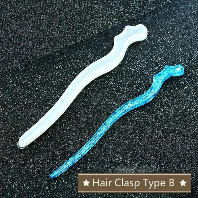 Novo transparente hairpin sili - Resin Art Diy Kit avaliação e preço