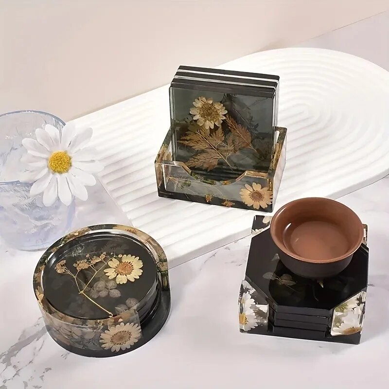 Conjunto de moldes de resina d - Resin Art Case avaliação e preço