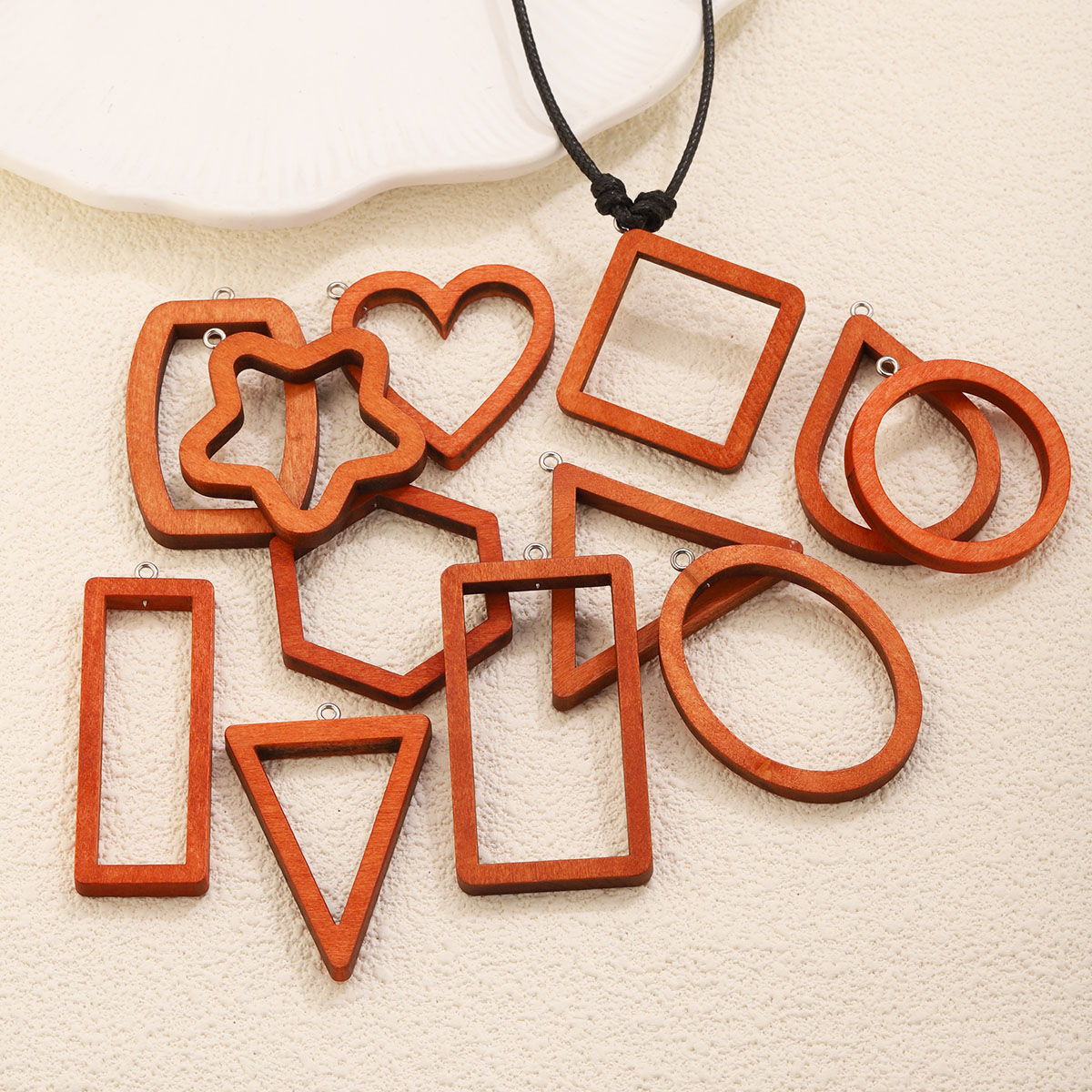 10 Peças de Pingentes Geométri - Resin Art Diy Kit avaliação e preço