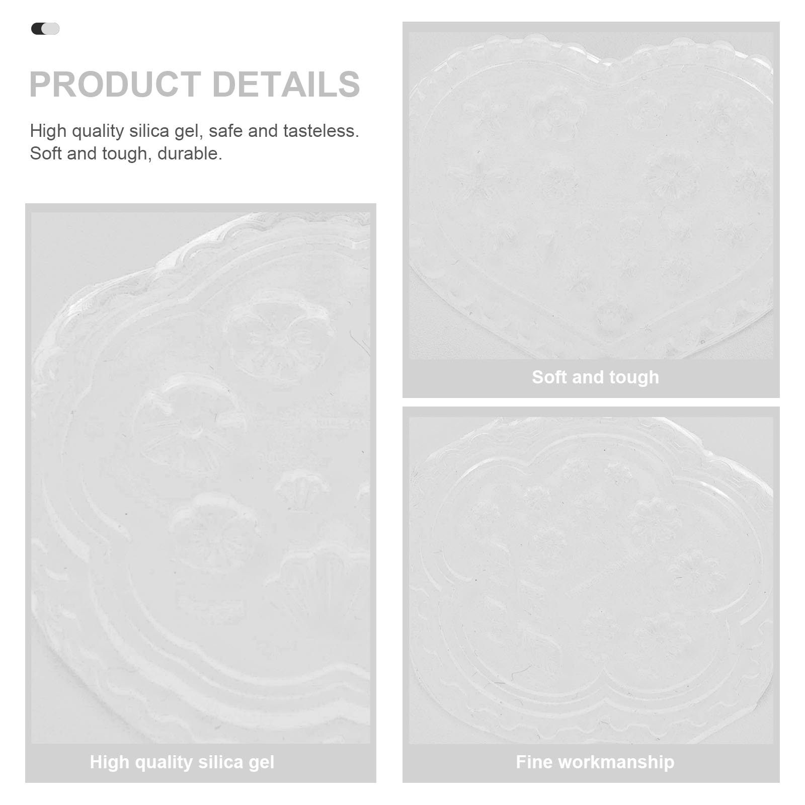 Conjunto de 3 Moldes de Silico - Resin Art Templates Free avaliação e preço