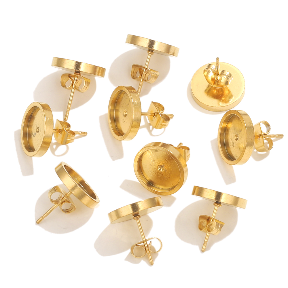 10 pçs de aço inoxidável ouro  - Resin Art Diy Kit avaliação e preço