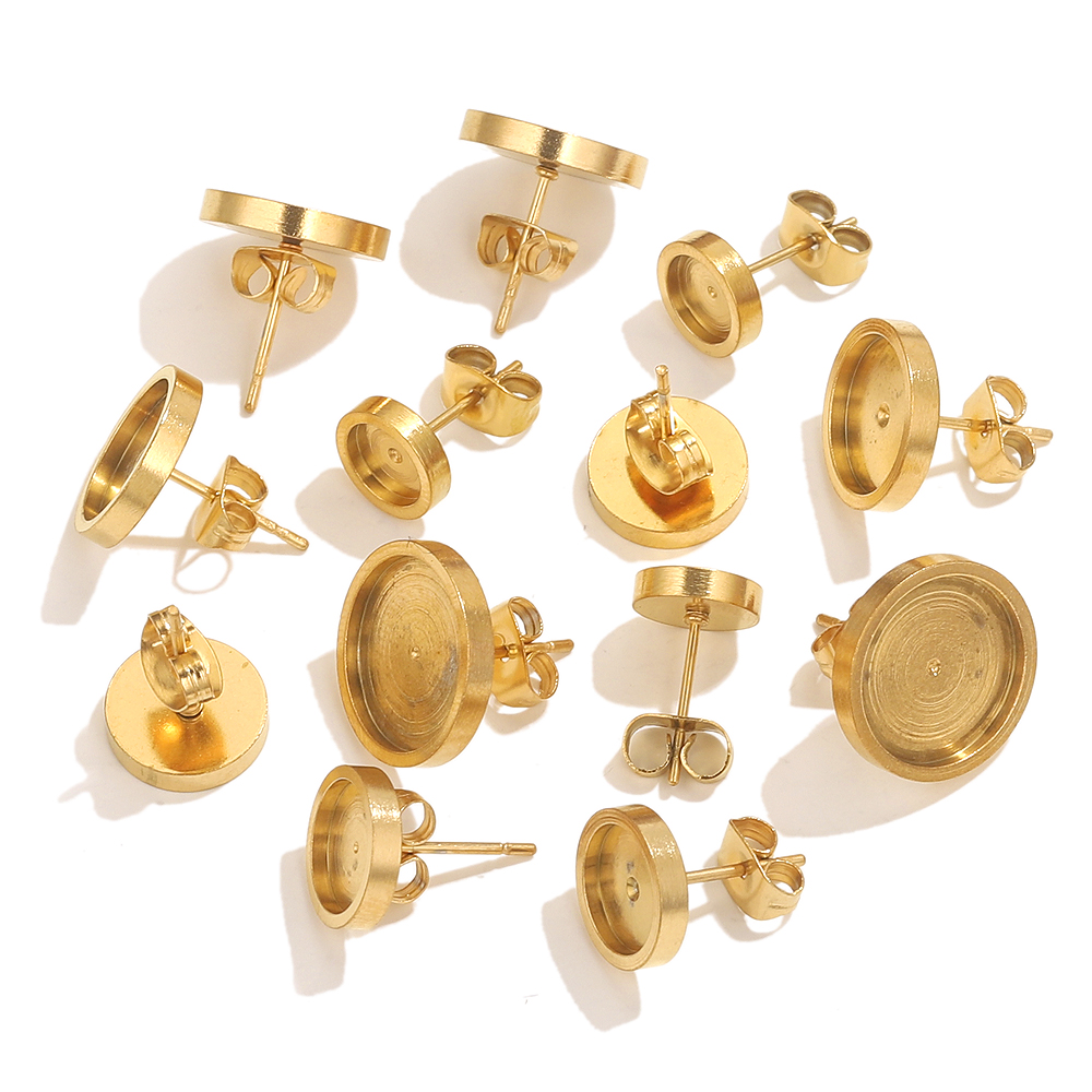 10 pçs de aço inoxidável ouro  - Resin Art Diy Kit avaliação e preço